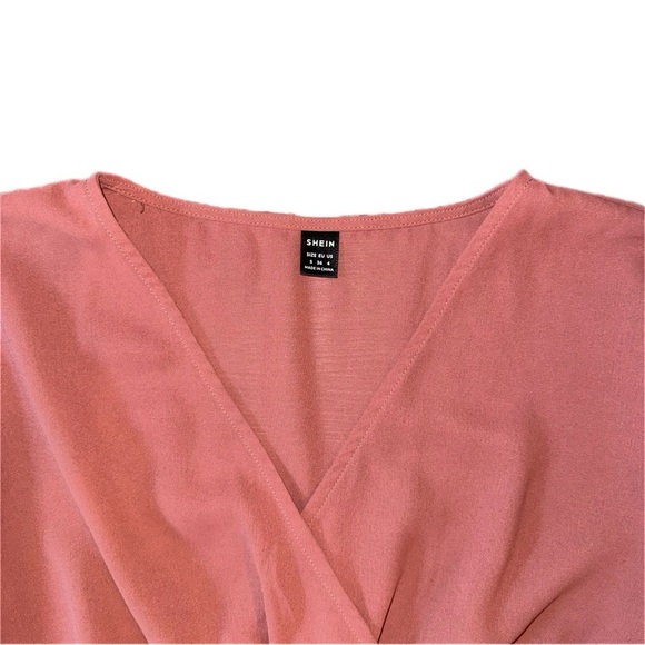 SHEIN Wrap Mini Dress - Size Small - Picture 5 of 10